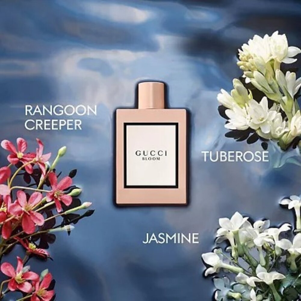 Gucci Bloom EDP Floral White Floral Jasmine Tuberose-Mini 5ml,0.17oz-BOXED-NEW - Picture 5 of 12